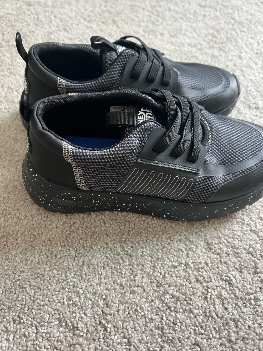 Hey Dude Sirocco Sneakers - Black Sneakers - Picture 5 of 11